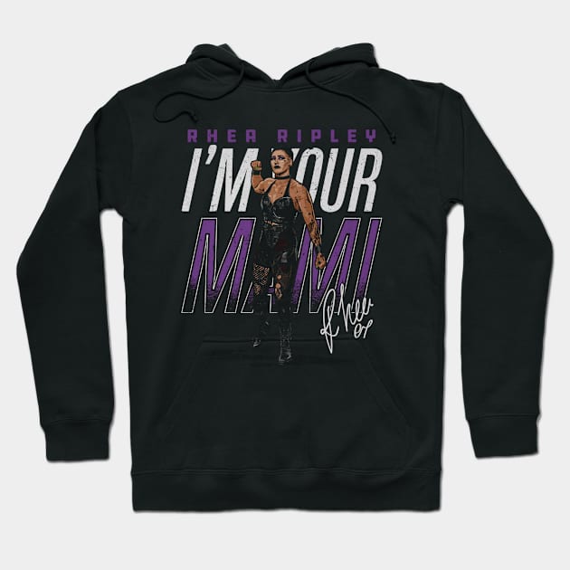 Rhea Ripley I'm Your Mami Hoodie by MunMun_Design